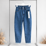 Jeans MOM taille élastique