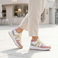 Baskets multicolores