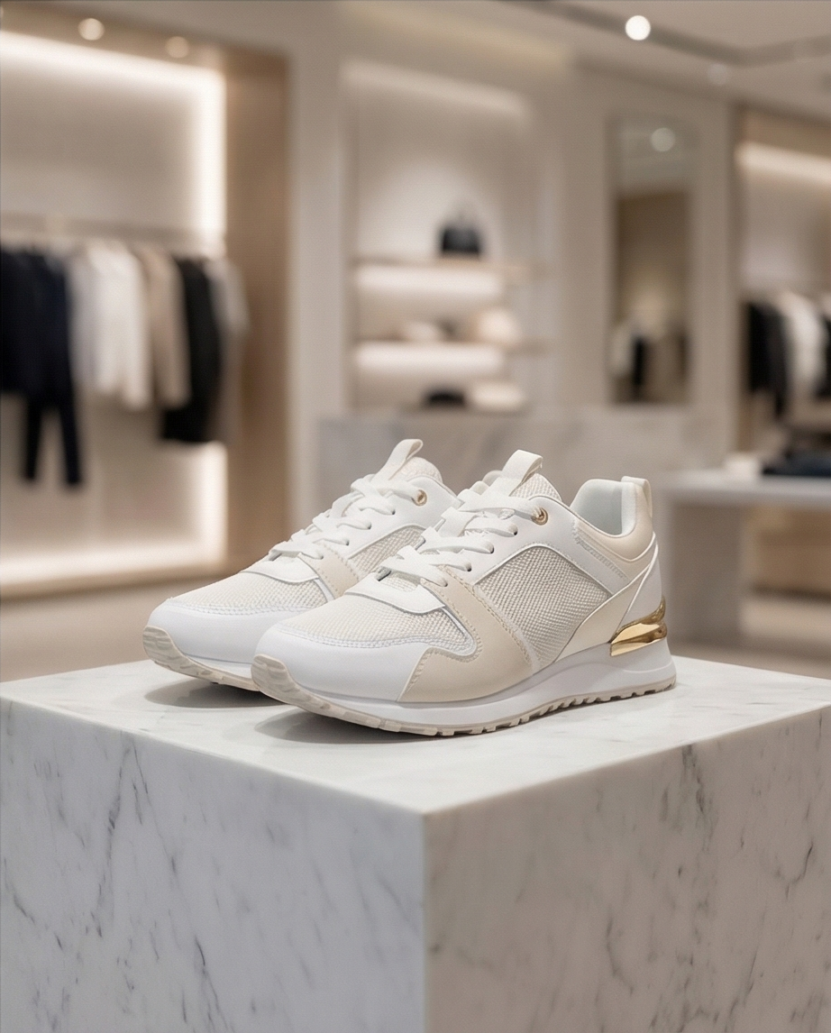 Baskets beige