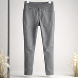 Jegging taille élastique gris