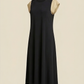 Robe casual fluide noire