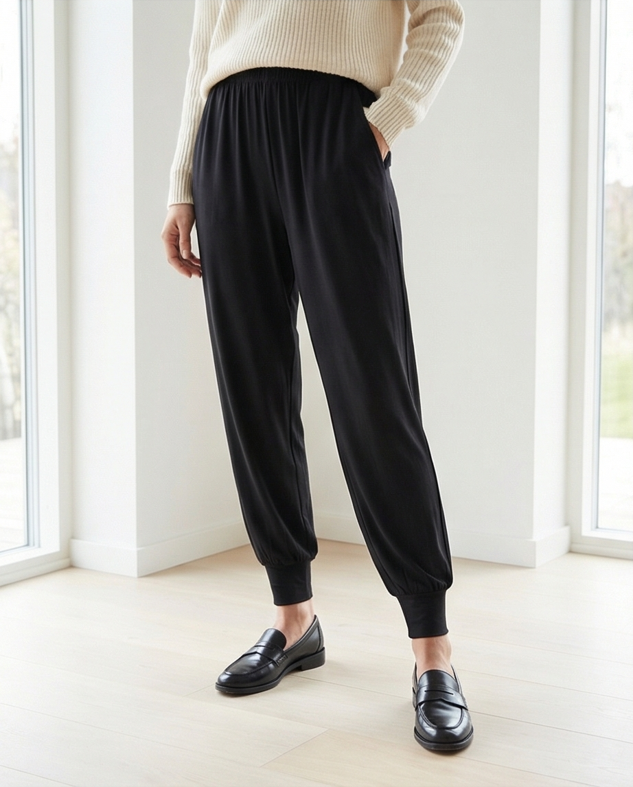 Pantalon fluide type sarouel