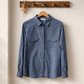 Chemise effet jeans