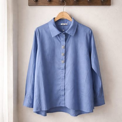 Chemise boutons bijoux