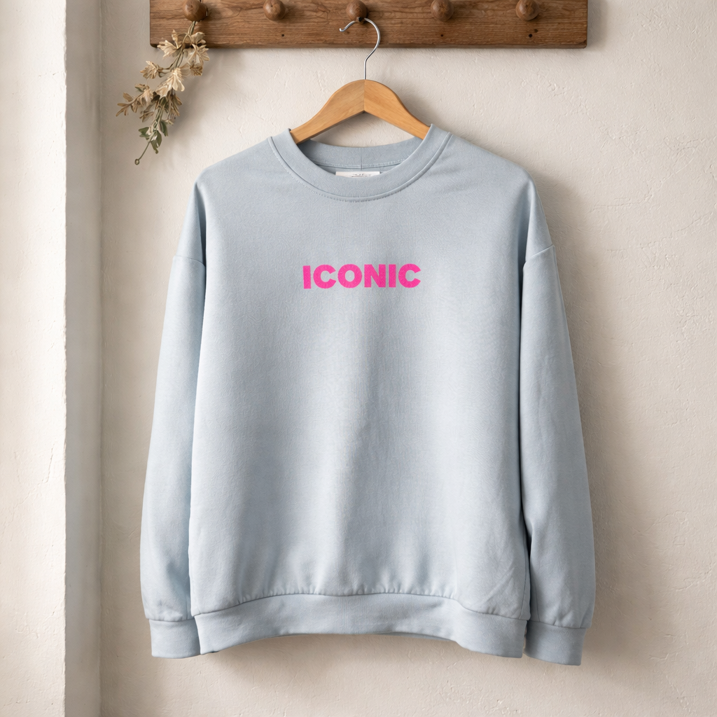Sweat ICONIC bleu ciel