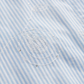 Chemise brodée bleue