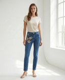 Jeans Zac et Zoé brodé