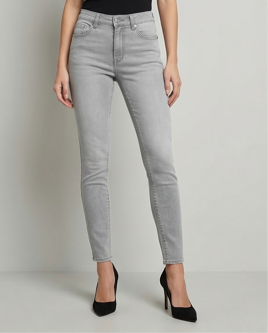 Jeans gris Skinny