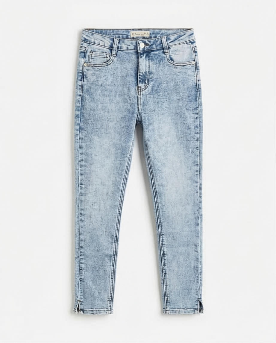 Jeans skinny délavé