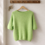 Pull manches courtes en alpaga