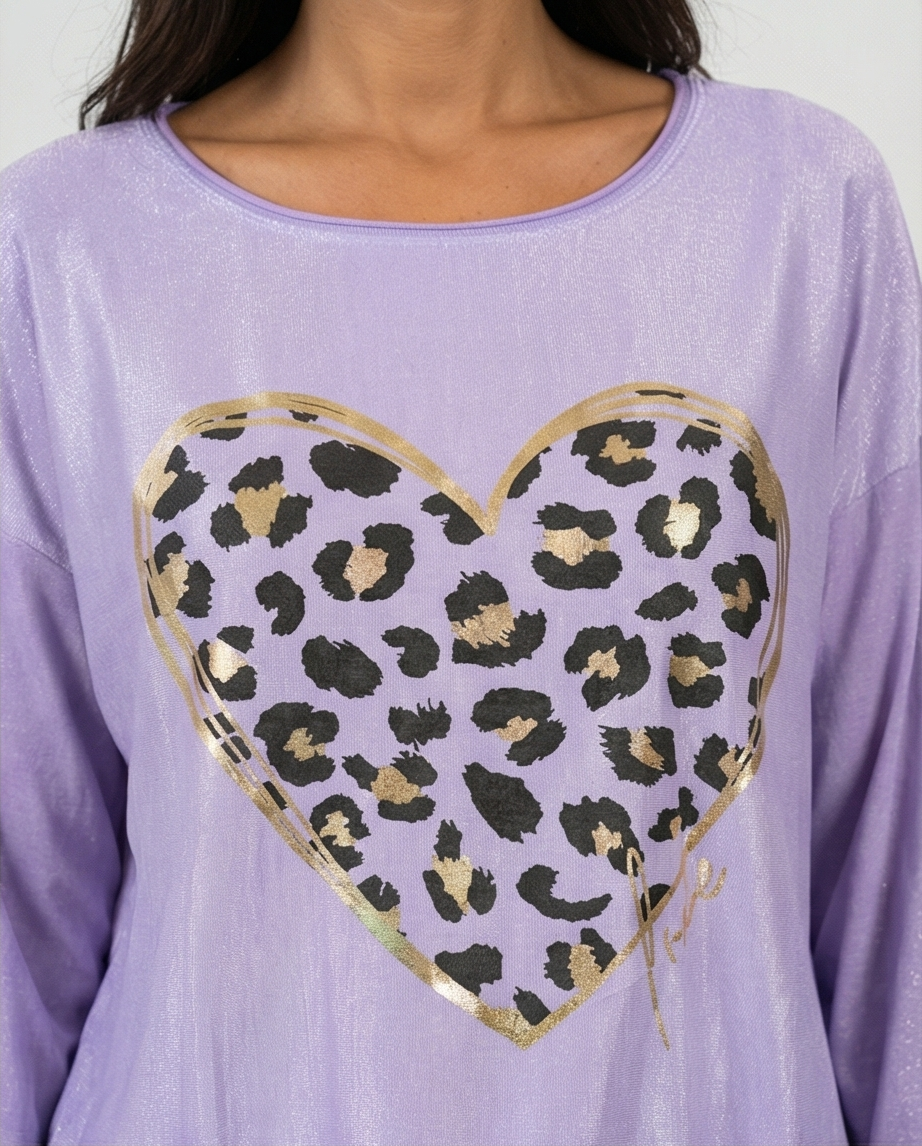 T-shirt bi matière longues manches