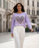 T-shirt bi matière longues manches