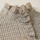 Chemise col froufrou