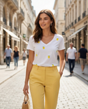 T-shirt motifs citrons