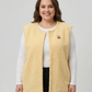 Gilet sans manches grandes tailles