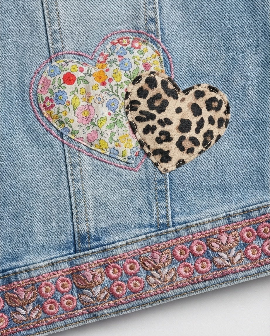 Veste en jeans zac et Zoé