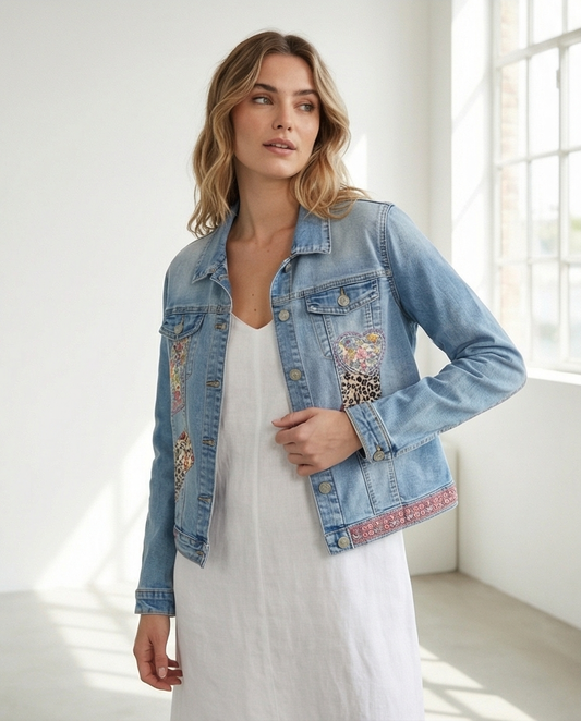 Veste en jeans zac et Zoé