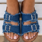 Sandales en jeans