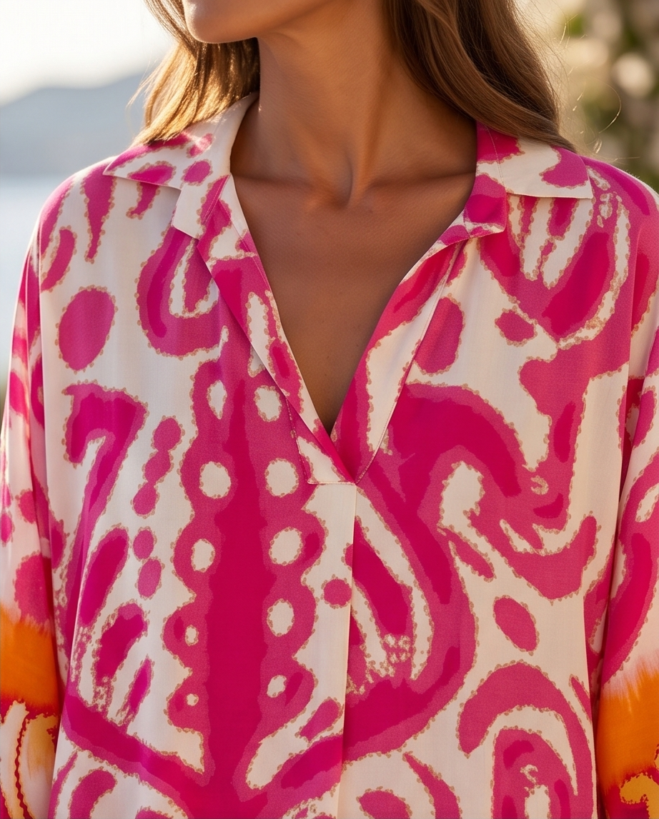 Robe oversize 3/4